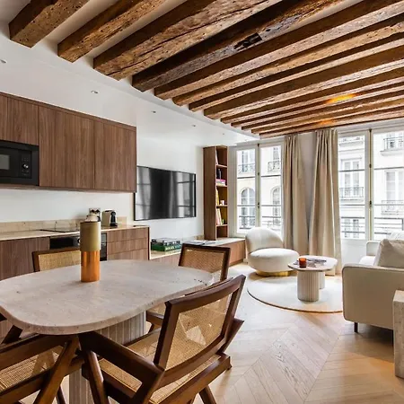Apartman Luxury-1br#louvre#saint-honore#palais-royal Párizs