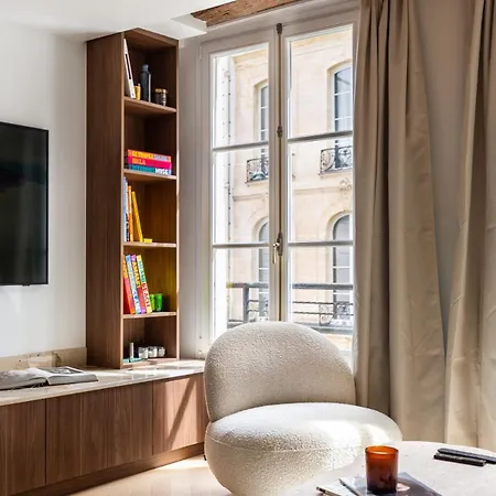 アパート Luxury 1br - Louvre Saint Honore Palais Royal-ac *